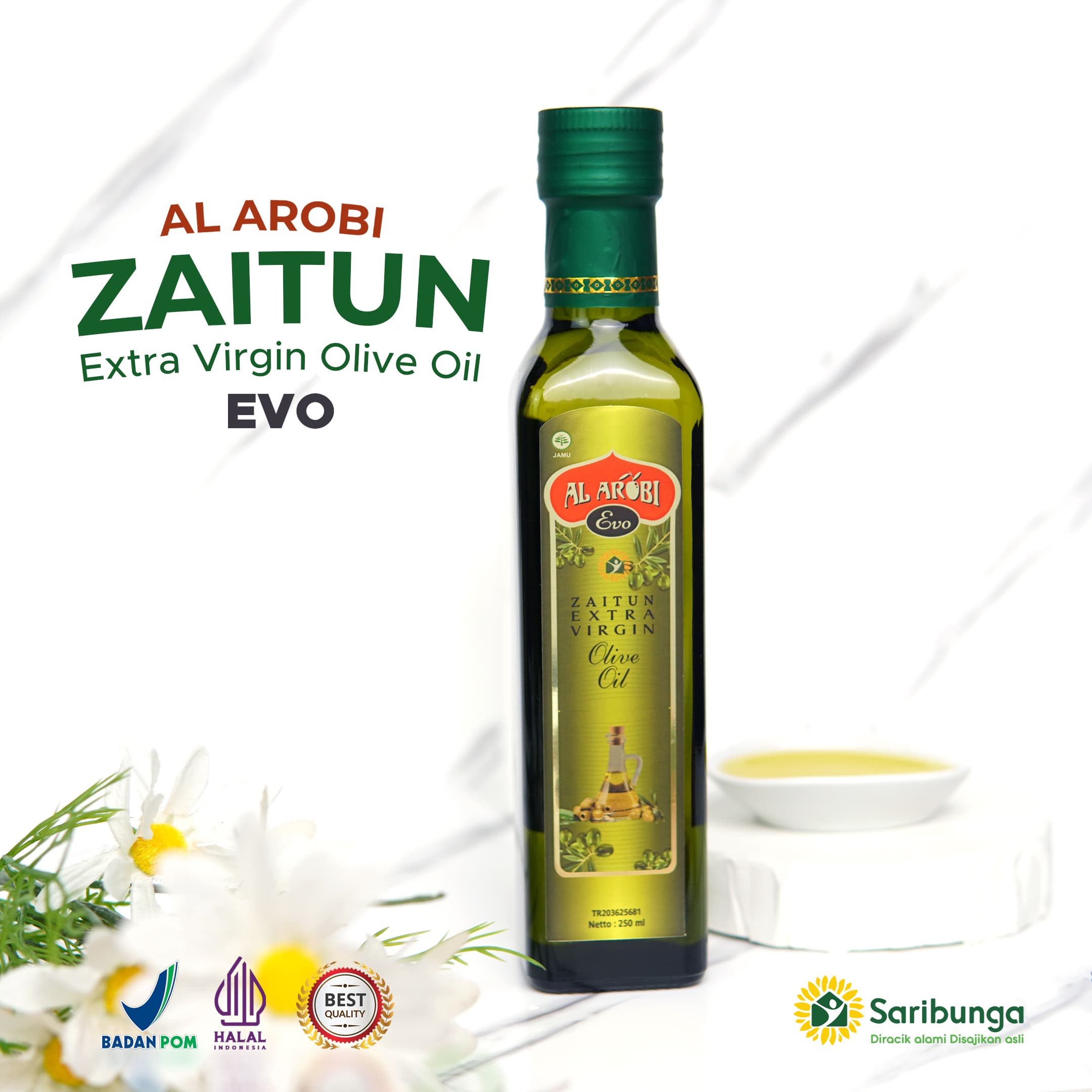 Al Arobi Minyak Zaitun Extra Virgin Olive Oil
